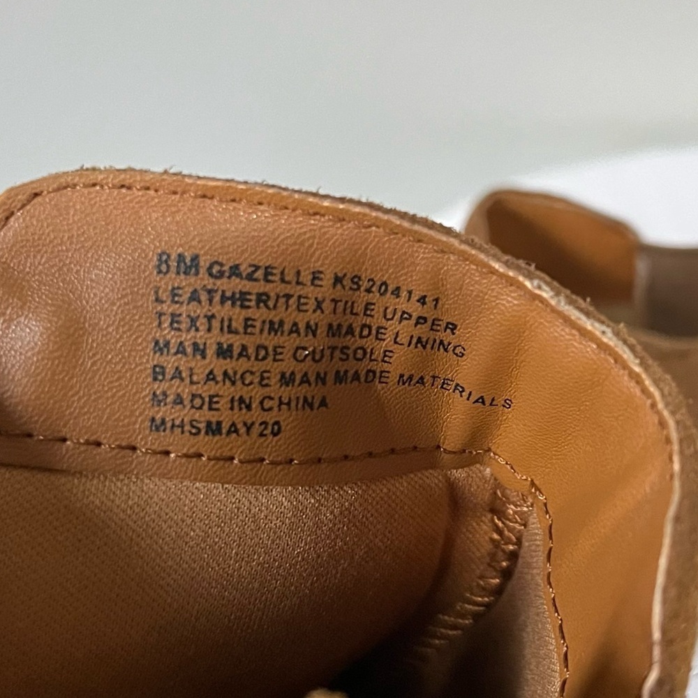 KENSIE- Brown Suede Ankle Boots Gazelle Size 8 - Picture 2 of 7